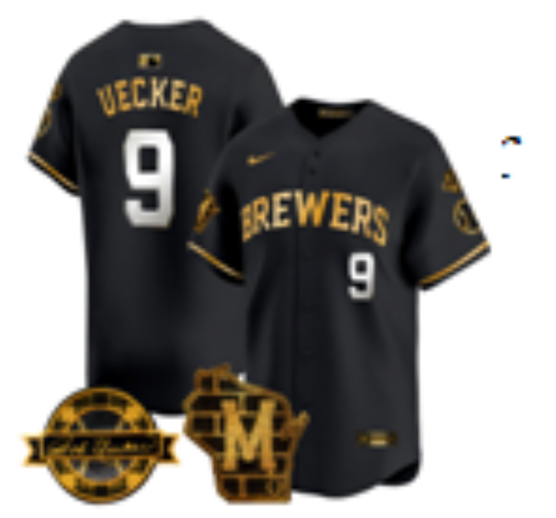 Women Milwaukee Brewers #9 Bauers Black Nike 2026 World Series jersey 102106
